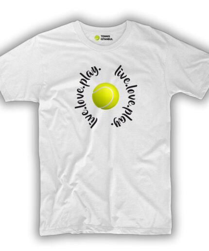 Tennis Istanbul mağazamızda sporculara özel tasarım t-shirt